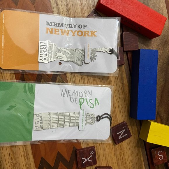 4 Pack Famous Locations - Silver Bookmarks - Picture 8 of 11